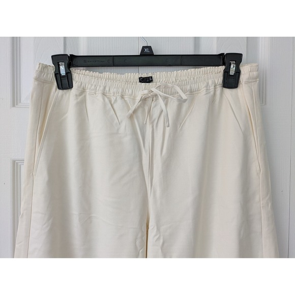 J. Crew Superwide Stratus Pant in City Twill Size 8‎ Ivory NWT $158 CI935 - Picture 2 of 6